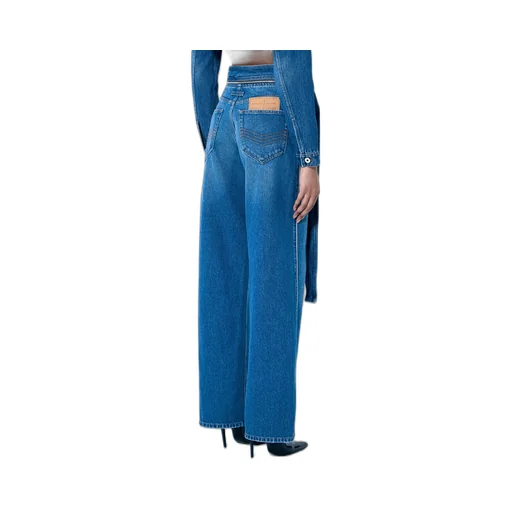 The Belted Denim Jeans