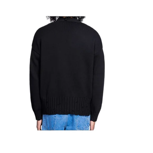 Marni V-Neck Distressed Cardigan