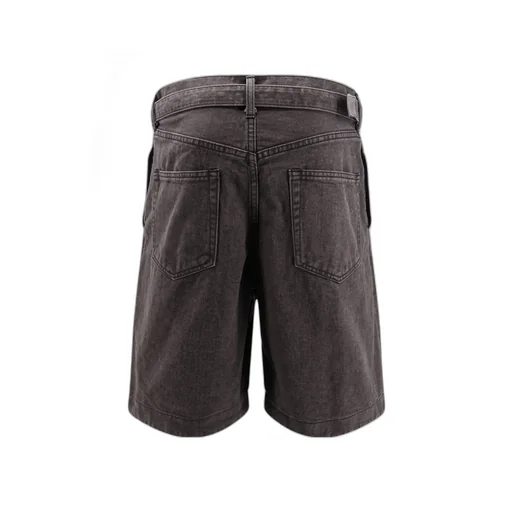 Sacai Belted Denim Bermuda Shorts