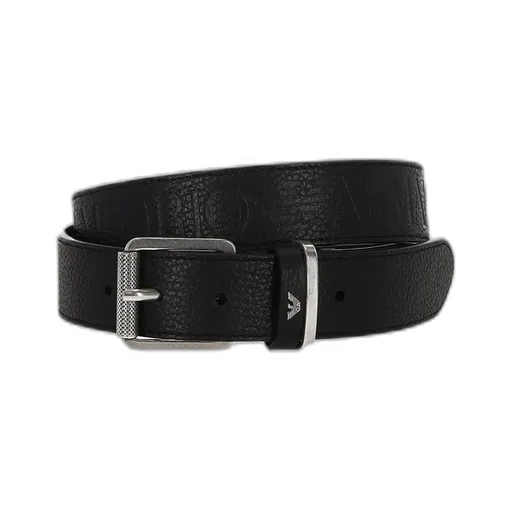 Emporio Armani Embossed Logo Belt