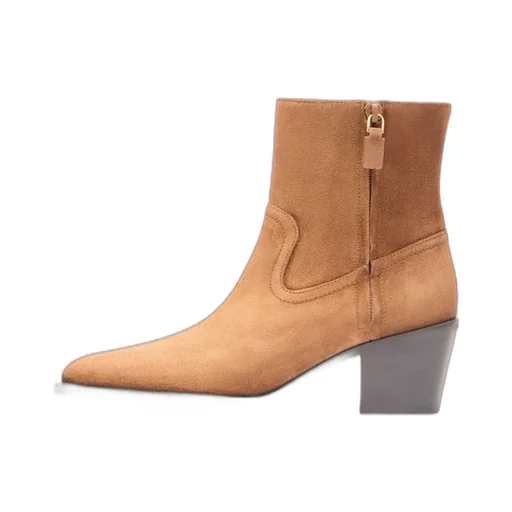 Thick Heeled Short Boots