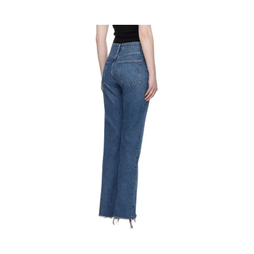 Agolde Leena Frayed Hem Jeans