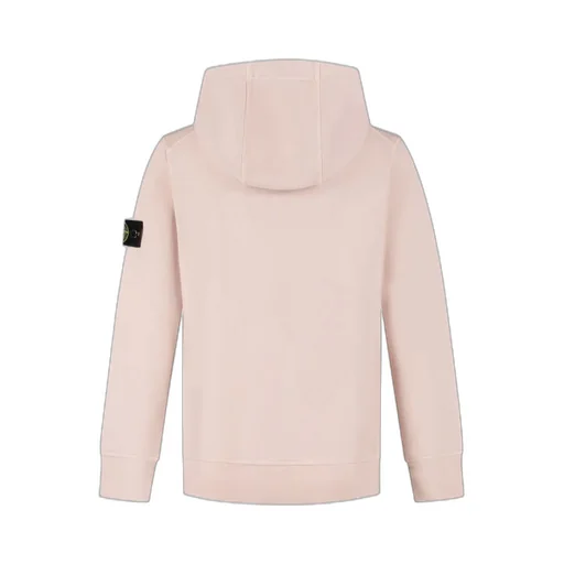Stone Island Junior Long Sleeved Compass-Badge Hoodie
