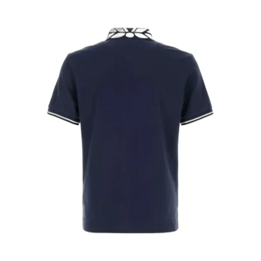 Mcm Logo Embroidered Short-Sleeved Polo Shirt