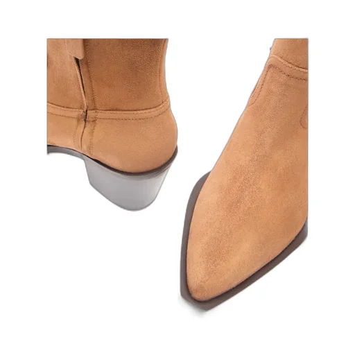 Thick Heeled Short Boots