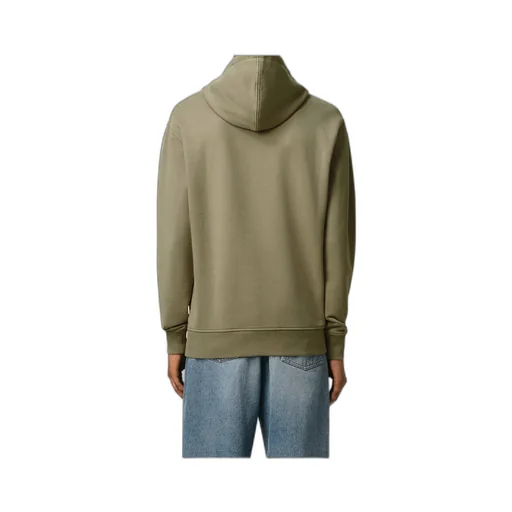 Ami Paris Ami De Coeur Logo-Embroidered Drawstring Hoodie