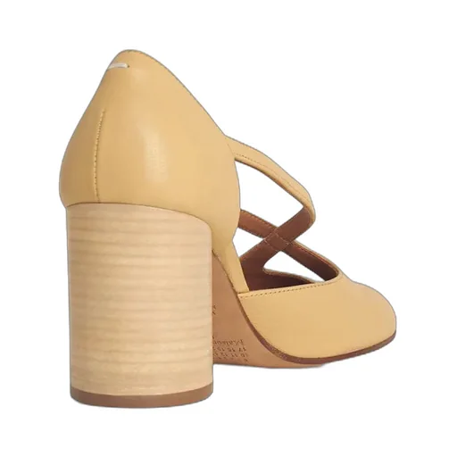 80Mm Tabi Straps Pumps