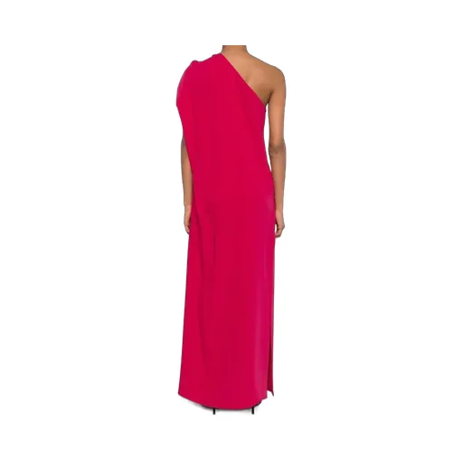 P.A.R.O.S.H. One-Shoulder Draped Dress
