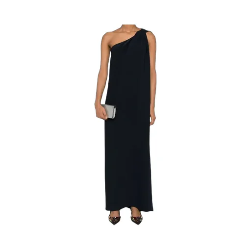 P.A.R.O.S.H. One-Shoulder Draped Dress
