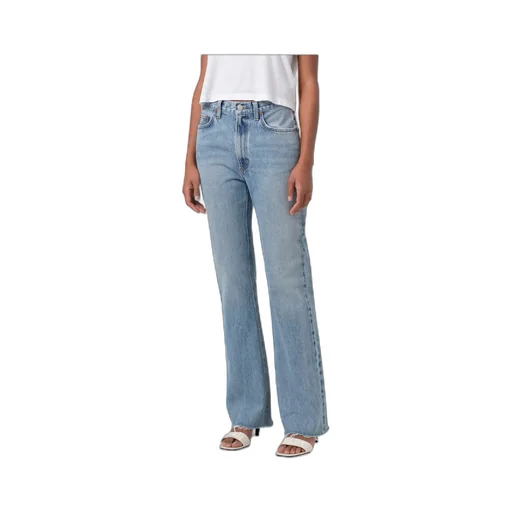 Agolde Leena High-Rise Flared-Leg Jeans