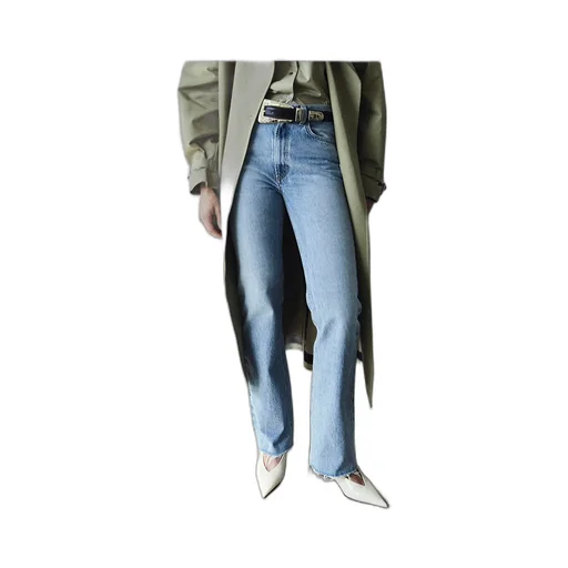 Agolde Leena High-Rise Flared-Leg Jeans