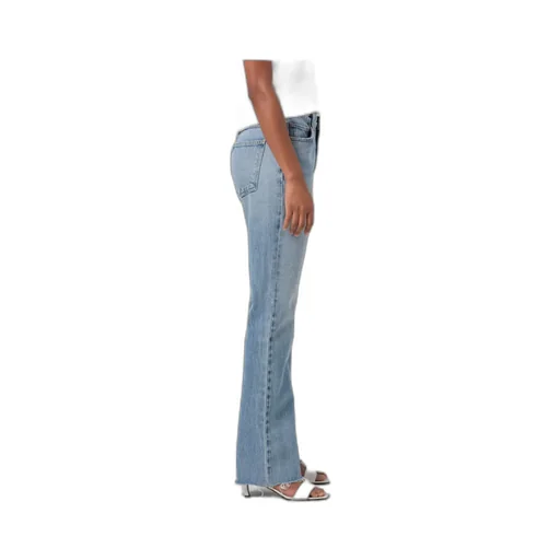 Agolde Leena High-Rise Flared-Leg Jeans