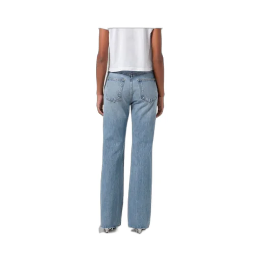 Agolde Leena High-Rise Flared-Leg Jeans