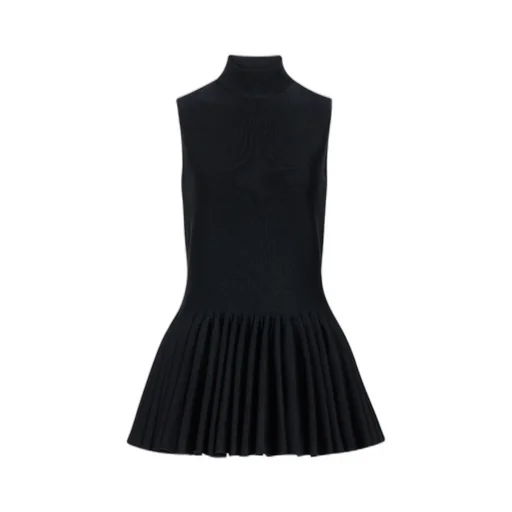 AlaÏA Godet Sleeveless Top