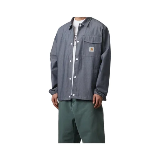 Carhartt Wip Logo-Patch Denim Jacket