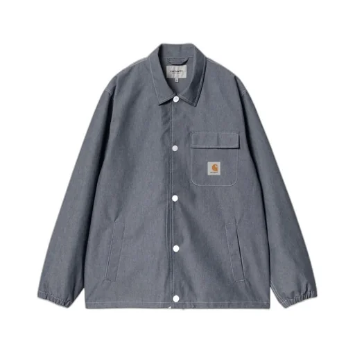 Carhartt Wip Logo-Patch Denim Jacket