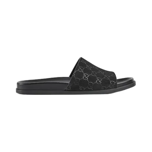 Gucci Logo Detailed Slide Sandals