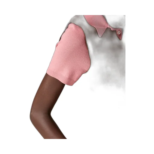 Miu Miu Logo-Intarsia Knitted Polo Top
