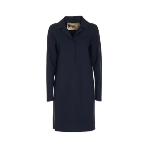 Herno Single-Breasted Long-Sleeved Coat