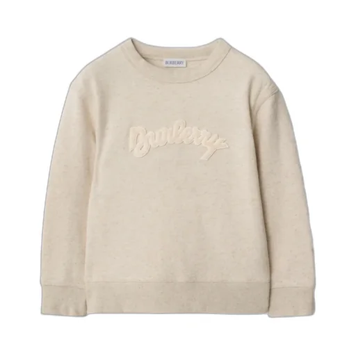 Burberry Kids Logo Patch Sweatshirt