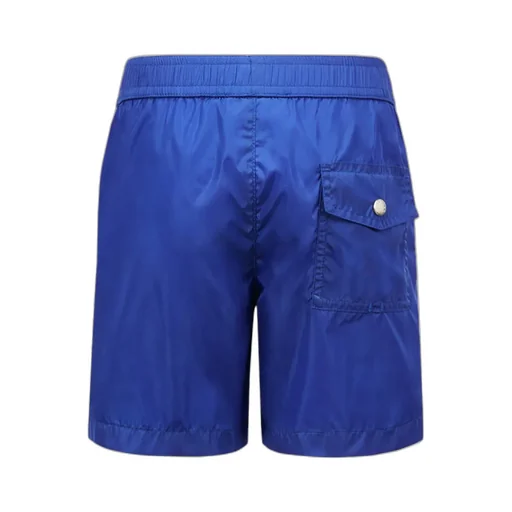 Moncler Enfant Tricolour-Trimmed Swim Shorts
