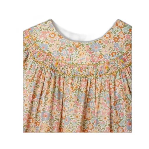 Bonpoint Eliotine Smocked Blouse