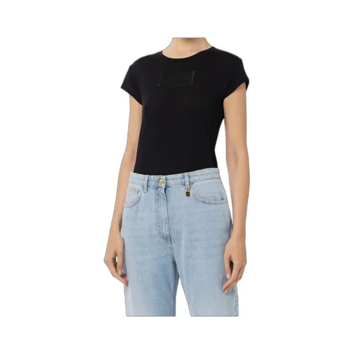Elisabetta Franchi Embroidered Jersey T-Shirt