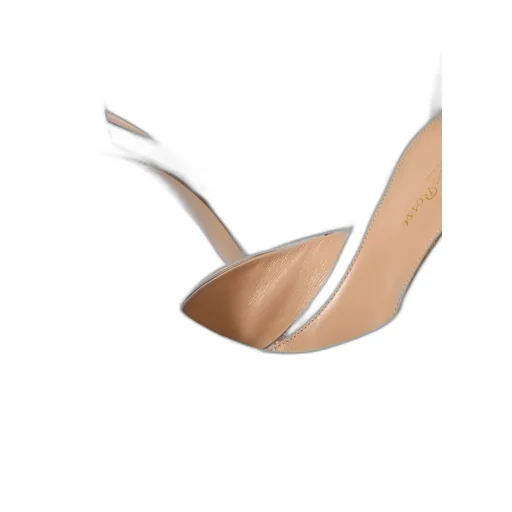 Gianvito Rossi Ethel Squared Peep Toe Sandals