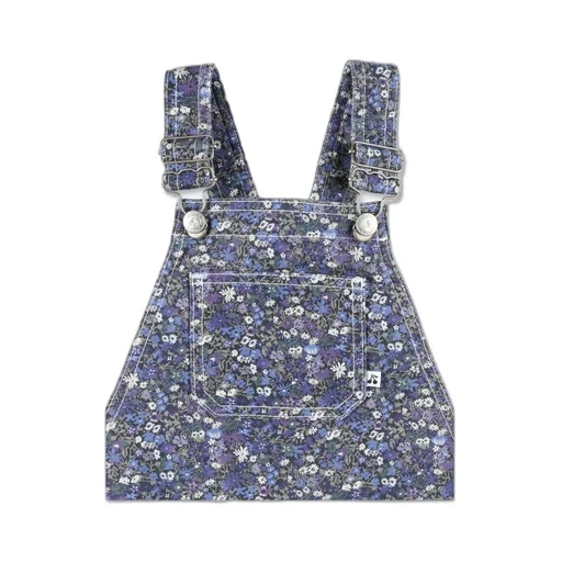 Bonpoint Floral-Printed Short Overalls