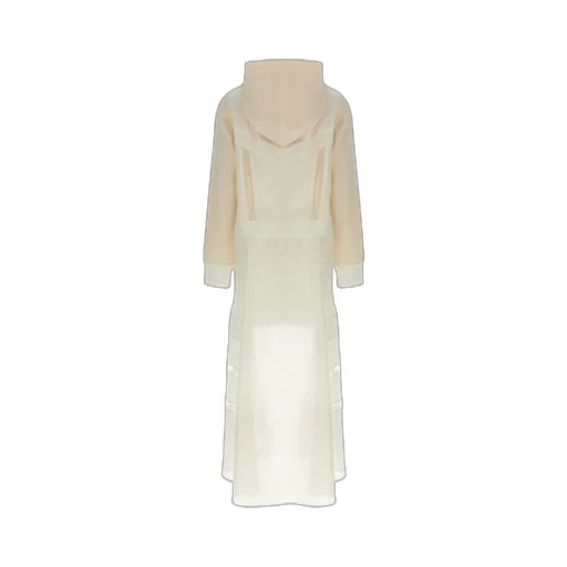 Sacai Suiting Bonding Mix Hooded Dress