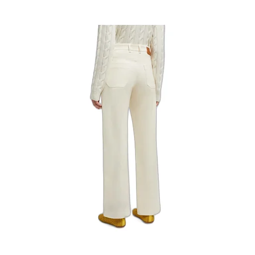 Moncler Gabardine Straight Leg Trousers