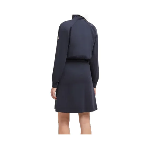 Zip-Up Mini Dress