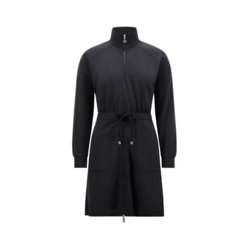Zip-Up Mini Dress