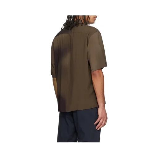 Brown Dalton Printed Shirt