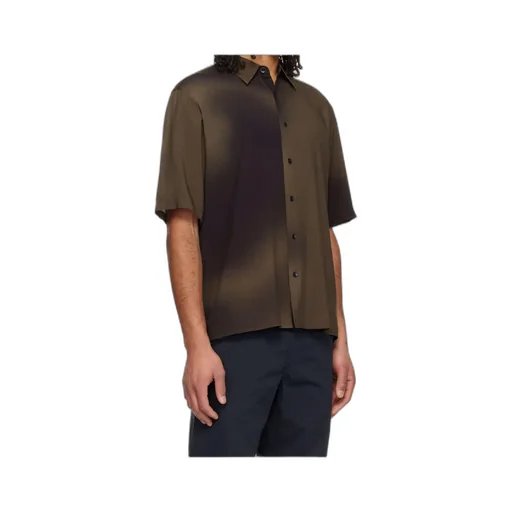 Brown Dalton Printed Shirt