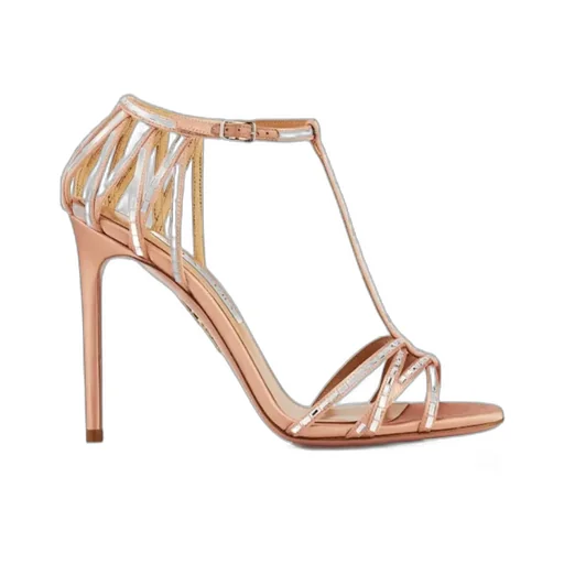 Aquazzura Forever More Embellished Sandals