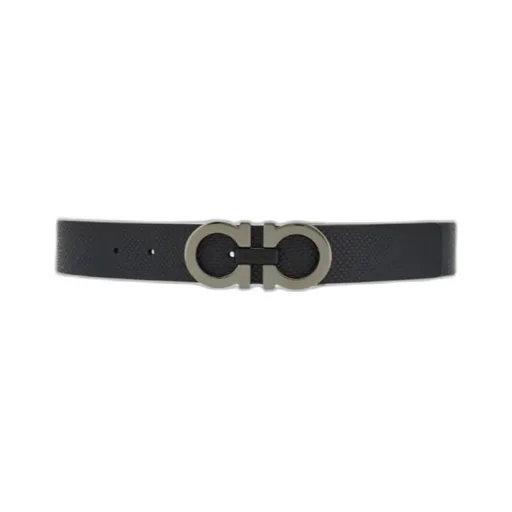 Ferragamo Logo Engraved Buckled Belt