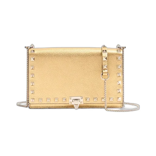 Valentino	Garavani Rockstud Foldover Top Mini Shoulder Bag
