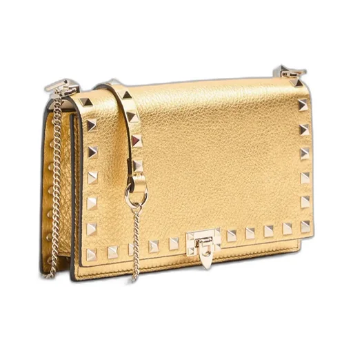 Valentino	Garavani Rockstud Foldover Top Mini Shoulder Bag