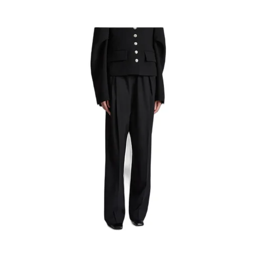 Khaite Twill Trenton Trousers
