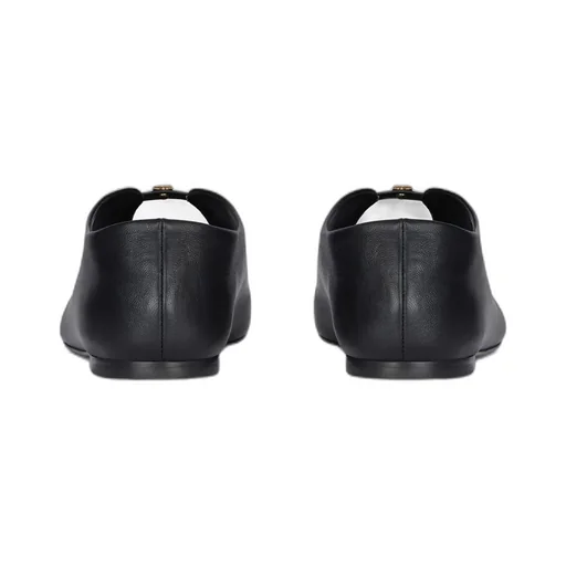 Givenchy 4G Liquid Round-Toe Ballet Flats