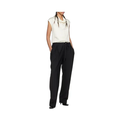 Khaite Twill Trenton Trousers
