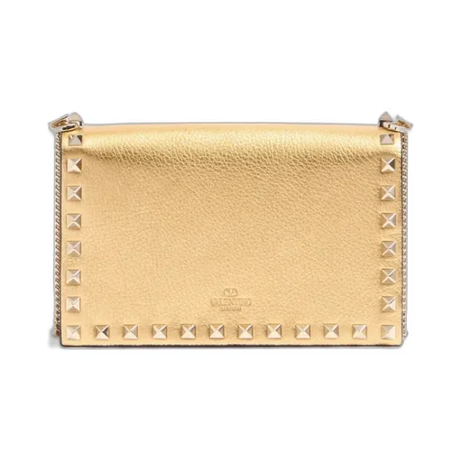 Valentino	Garavani Rockstud Foldover Top Mini Shoulder Bag
