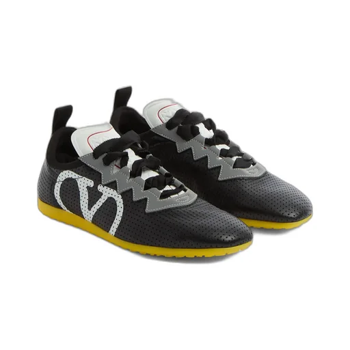 Valentino Logo Lace-Up Sneakers