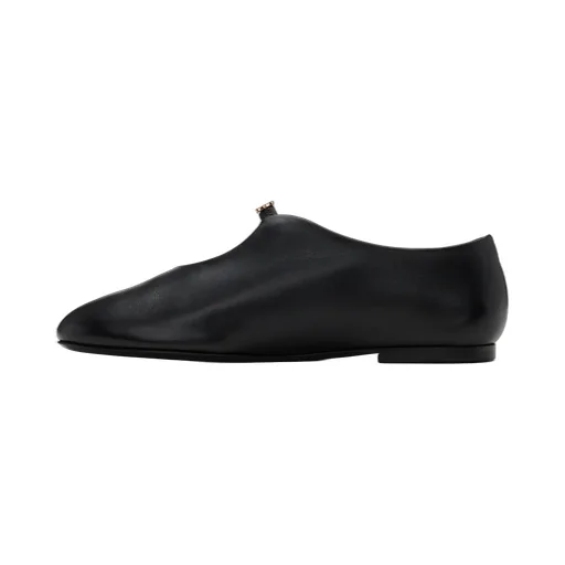 Givenchy 4G Liquid Round-Toe Ballet Flats