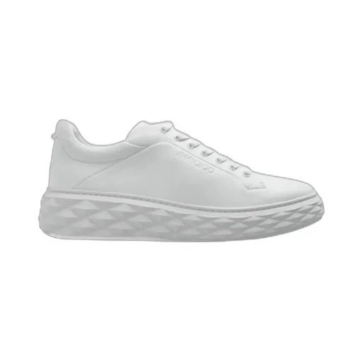 Diamond Maxi Leather Sneakers