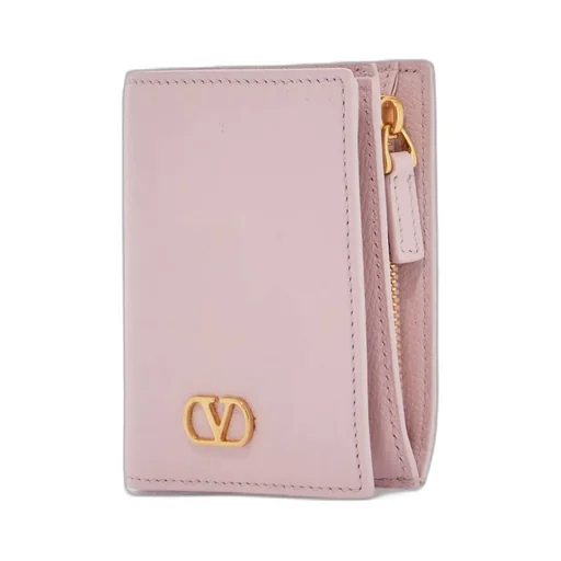 Valentino Vlogo Plaque Bi-Fold Wallet