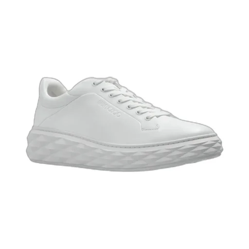 Diamond Maxi Leather Sneakers