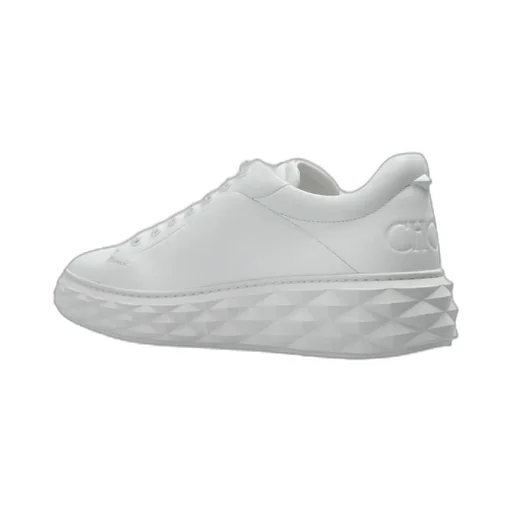 Diamond Maxi Leather Sneakers
