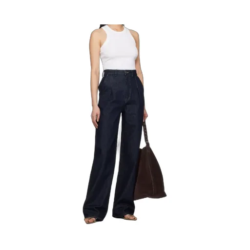 Stretchless Wide-Leg Jeans